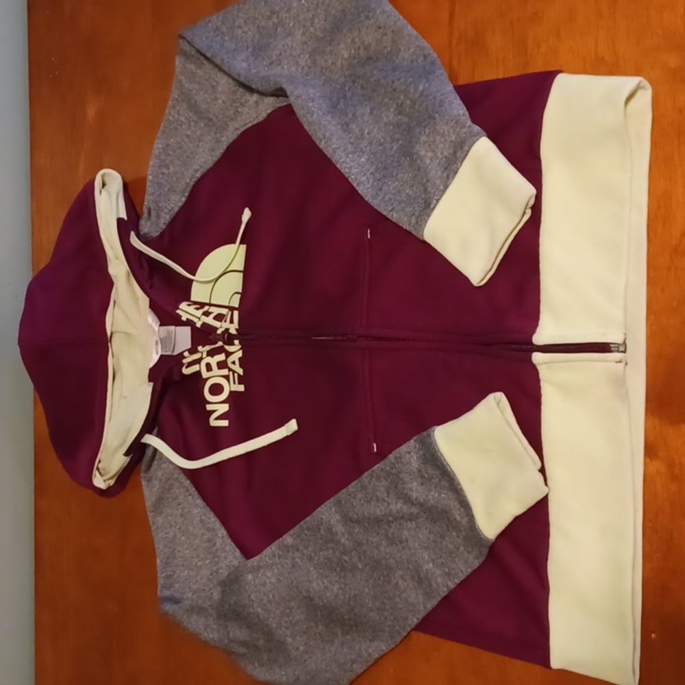 North Face Hooded Zip Up